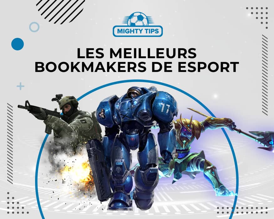 Les meilleurs bookmakers de eSport