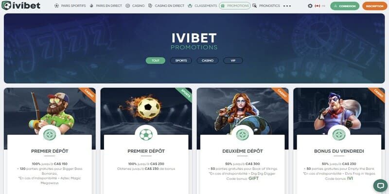ivibet bookmaker fiable